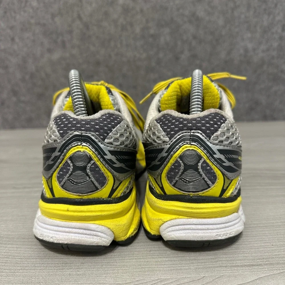 Saucony ProGrid Guide 5 Womens Running Shoes Silver‎ Yellow 10140-5 Size 8.5